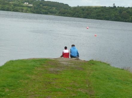 A quiet moment on the banks of Lough Gartan