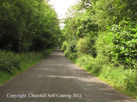 Winding roads  of Churchill /Glendowan  summer or winter